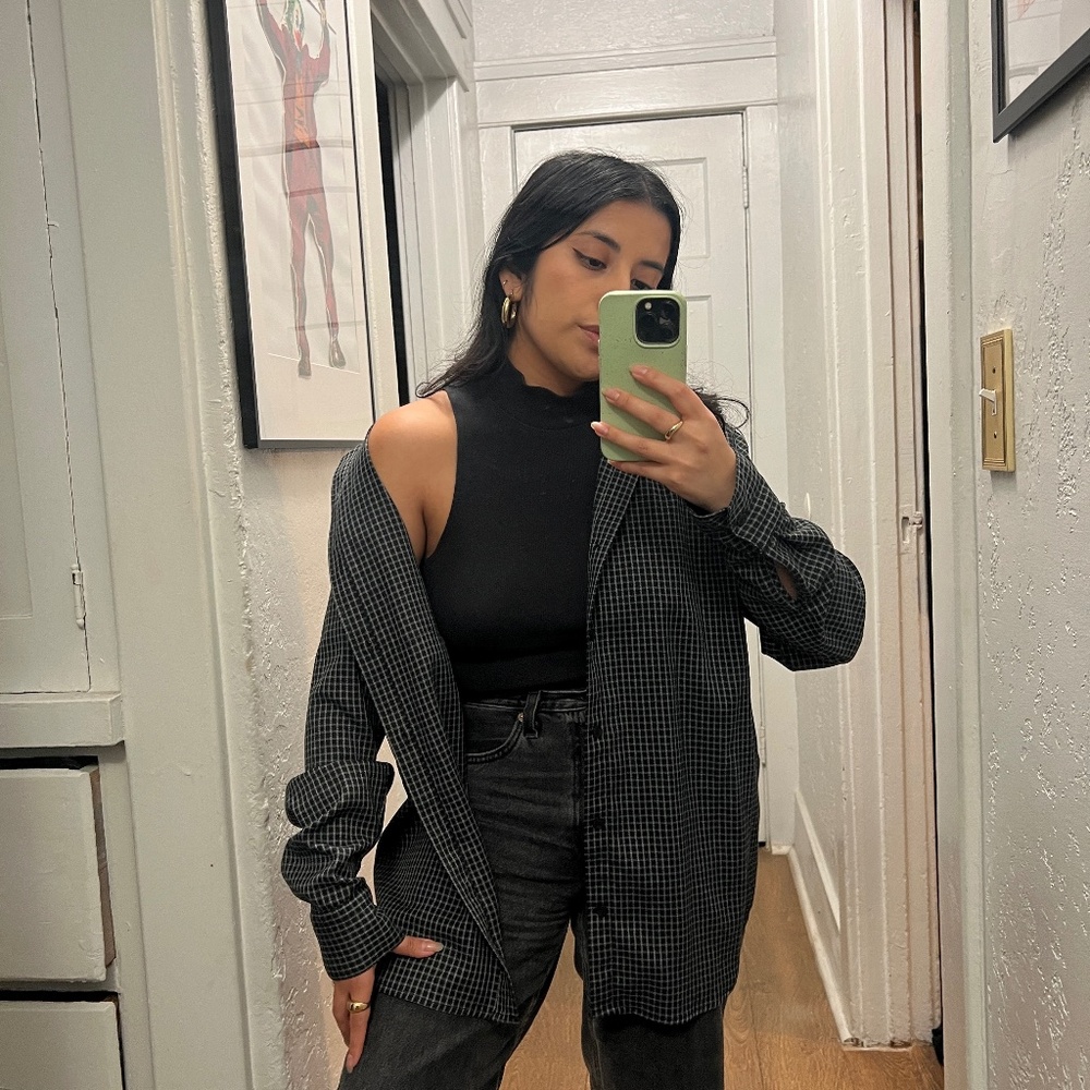 Oak + Fort Unisex Button Down Shirt